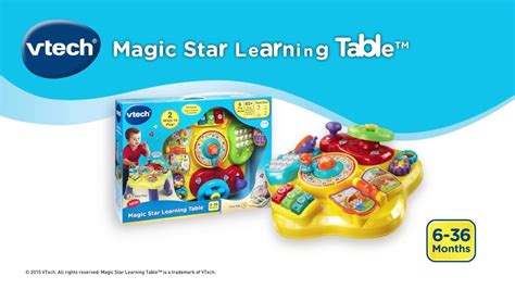 Magic star learning table